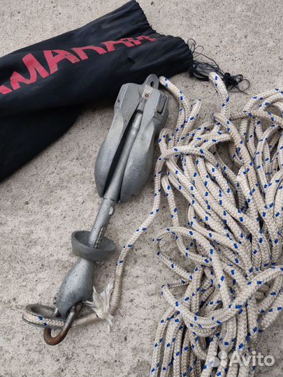 Якорь 2,5 кг в комплекте nissamaran anchor KIT