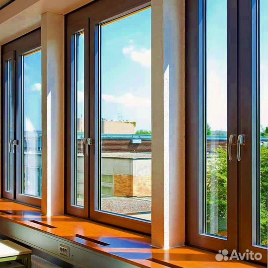 Пластиковые окна. Остекление частных домов