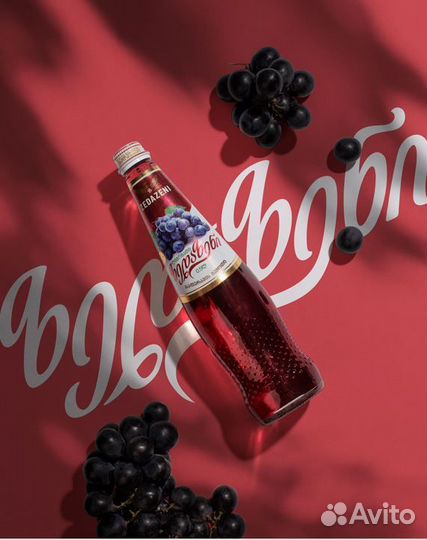 Лимонад Zedazeni Саперави, 20 Х 0.5 л - Оптом