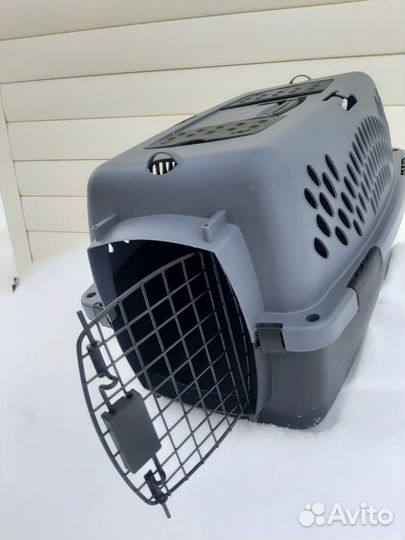 Переноска для кошек пластиковая