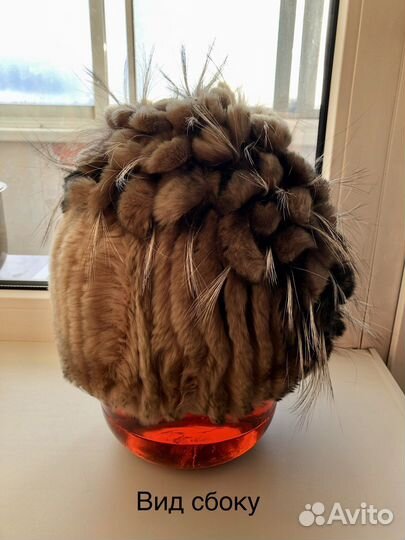 Шапка женская из кролика