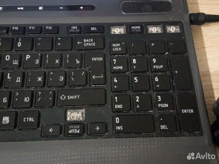 Игровой ноутбук тошиба