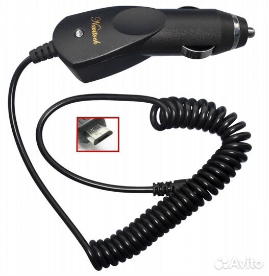 Зарядник автомобильный Navitoch micro USB