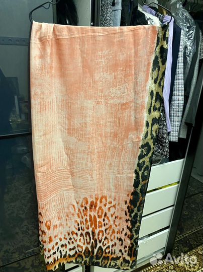 Шелковый платок, парео, кожаный ремень colzetti