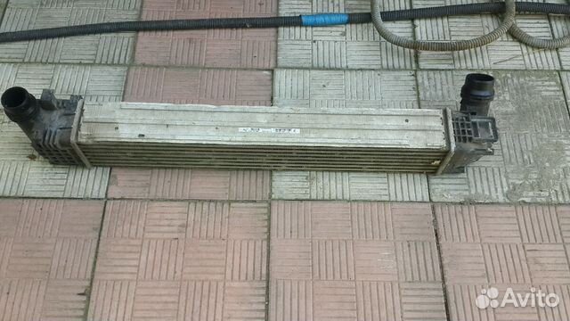 Renault Duster дизель радиатор интеркулера