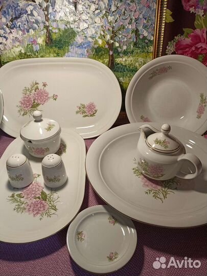 Столовый часть сервиз гдр
