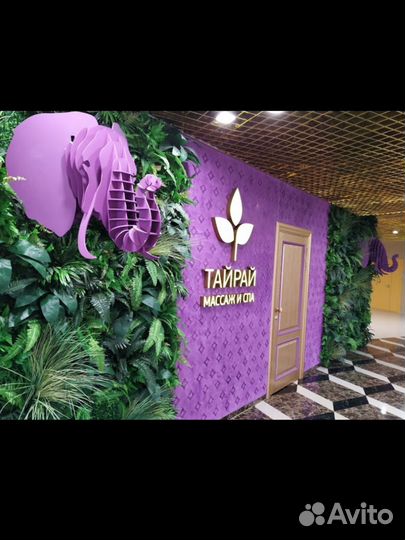 Декорирование Искусственной Зеленью