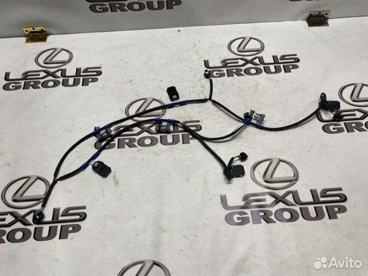 Проводка датчиков парковки зад. Lexus RX200t