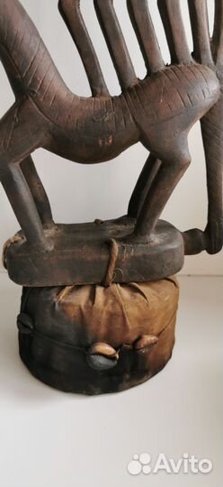 Маска-наголовник племени бамбара (Мали)