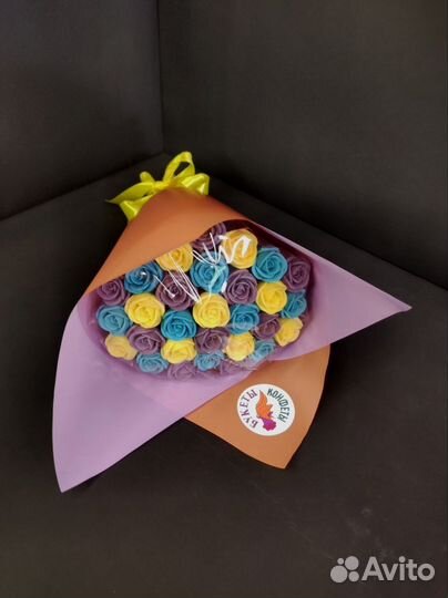 Букет - 29 Роз из Бельгийского Шоколада