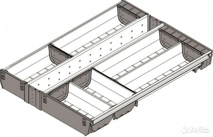 Лоток для столовых приборов blum