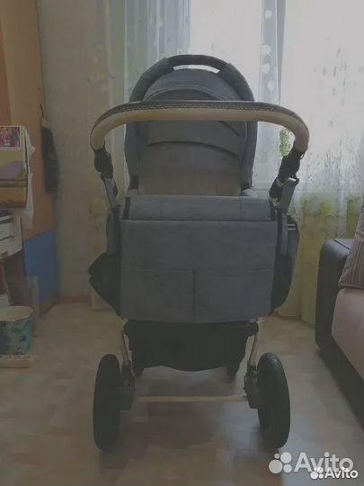 Коляска Индиго джинс 2 в 1