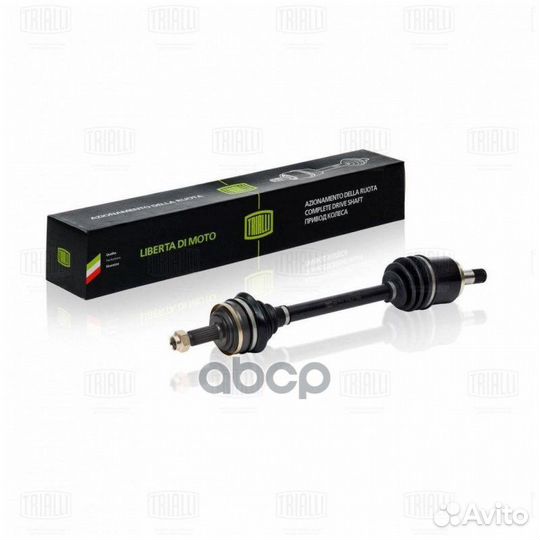 Привод ваз 2108-09 левый короткий в сб. trialli