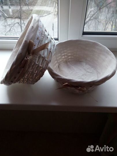 Корзина плетенная для подарков или фруктовв