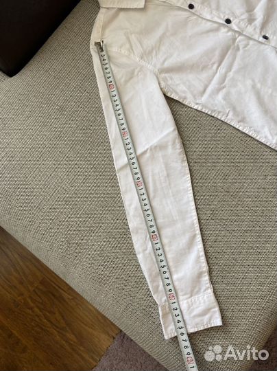 Рубашка белая для мальчика 140-146