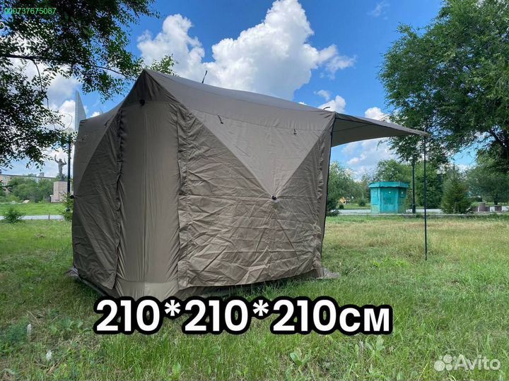 Куб Шатер: Просторный Уголок для Приключений