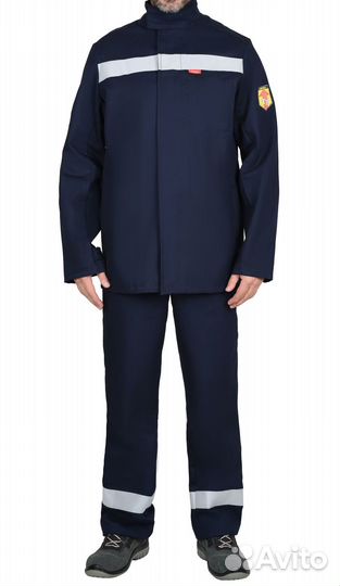 Костюм сварщика летний,темно синий.Размер на 4фото
