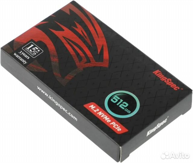 Накопитель SSD Kingspec PCI-E 3.0 x4 512Gb NX-512