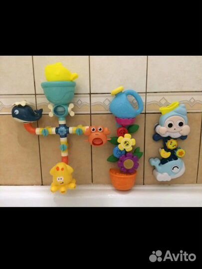 Игрушка для купания Bath Toys «Кит с гномиком»