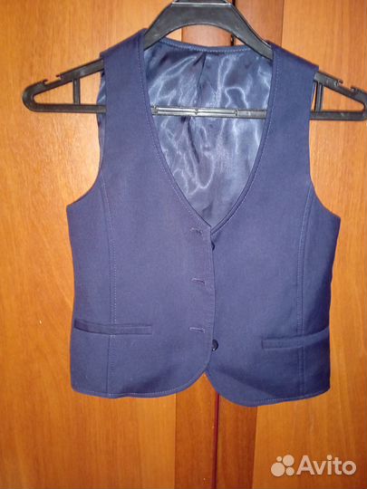 Школьная форма костюм синий