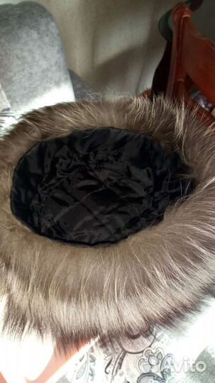 Шапка из чернобурки