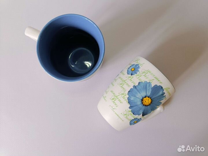 Новые бокалы чайные большие кружки