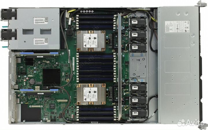 Intel R1208wftys Сервер 2х Xeon gold 6128 / 128Gb