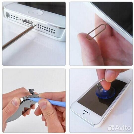 Набор для ремонта iPhone 8в1 и др. смартфонов