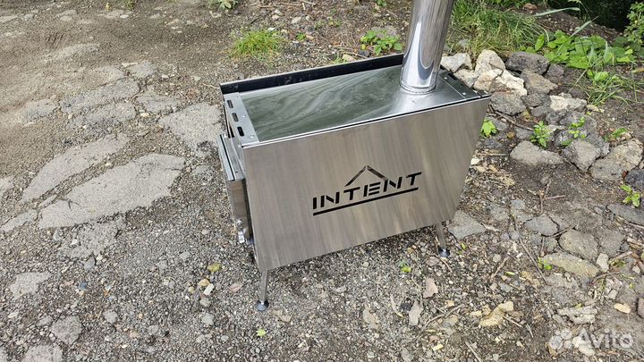 Печь intent Каменка XL для палатки или моб. бани