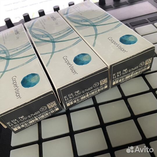 Линзы контактные Clariti 1 day toric