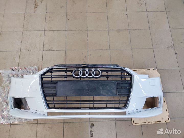 Передний бампер Audi A3