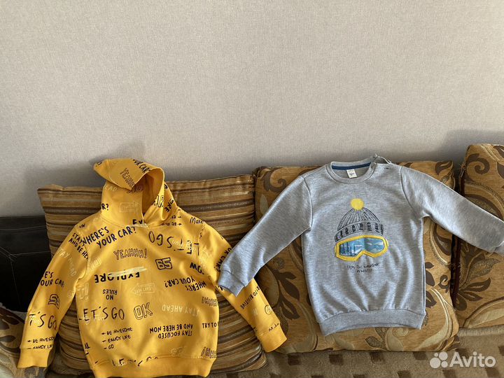 Детские вещи пакетом на мальчика 104/110