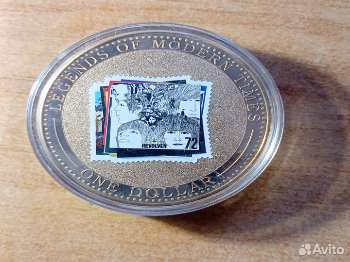 Битлз. Марки на монетах