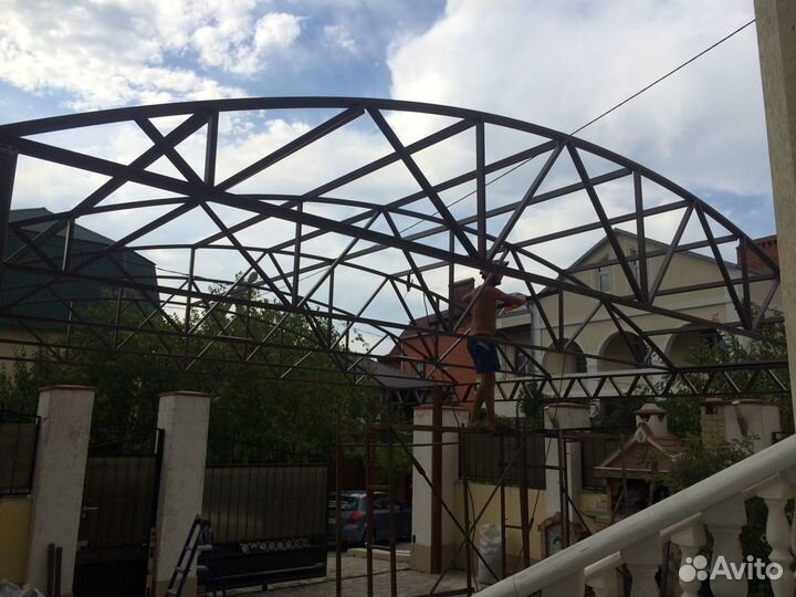 Навесы, беседки, террасы