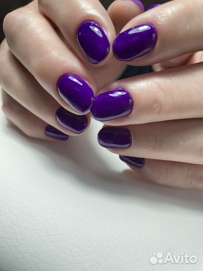 Маникюр с покрытием гель-лаком