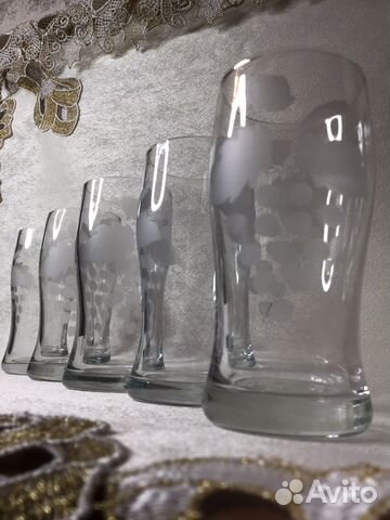 Стаканы для воды и сока