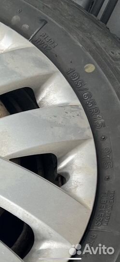 Колеса R15 зимние липучка