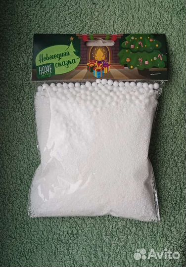 Снег (искусственный) для поделок/декора