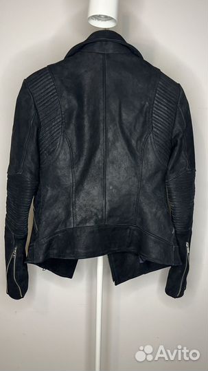 Кожаная куртка ручная работа