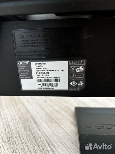 Монитор для компьютера Acer