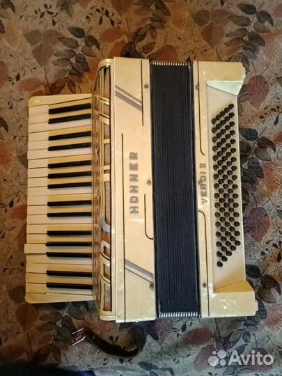 Аккордеон трофейный немецкий. Рабочий