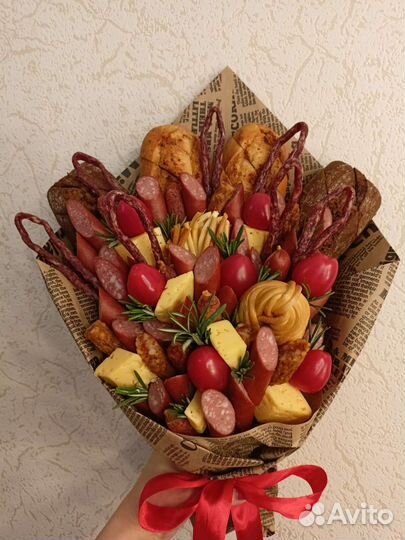 Съедобные букеты для мужчин