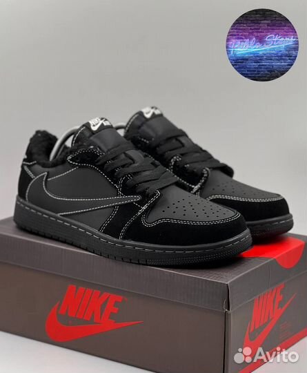 Travis Scott x Air Jordan 1 Low OG SP Black Phanto