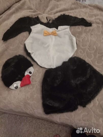 Прокат, аренда Новогоднего костюма пингвина