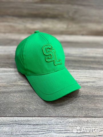 Бейсболка зеленая YSL