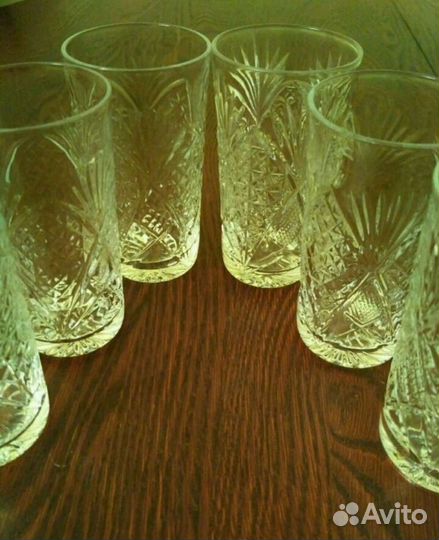 Хрустальные стопки. СССР