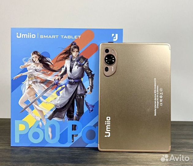 Планшет с клавиатурой и стилусом umiio