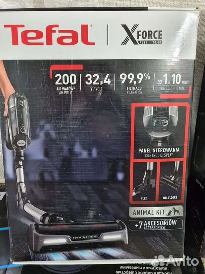 Вертикальный пылесос Tefal X-force flex 14.60