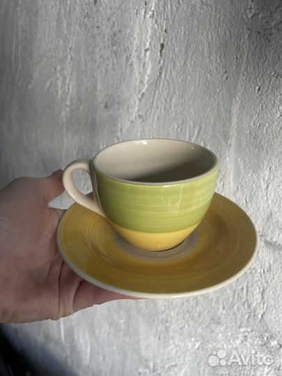 Чашка с блюдцем