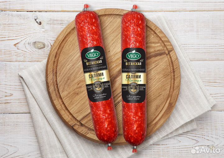 Веганская колбаса Vego